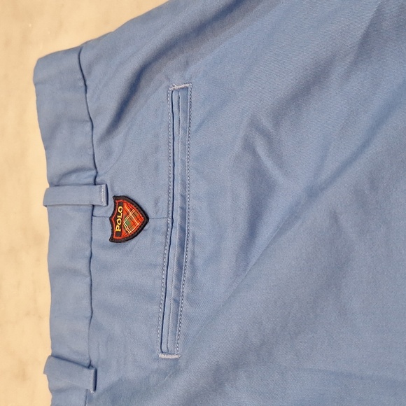 Polo Golf Shorts Ralph Lauren Classic Fit Cotton Twill with Stretch Blue Size 40 - Picture 1 of 11
